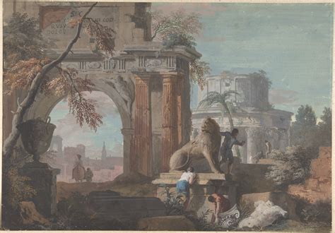 Marco Ricci Capriccio With Roman Ruins The Metropolitan Museum Of Art