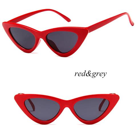 buy vintage women cat eye eyewear brand designer retro female uv400 sunglasses at affordable