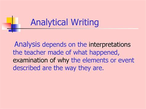 Writing For Nbpts Commentaries Ppt Download