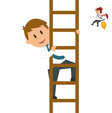 Download Svg Climbing A Ladder Clipart Climb Cartoon Png Download