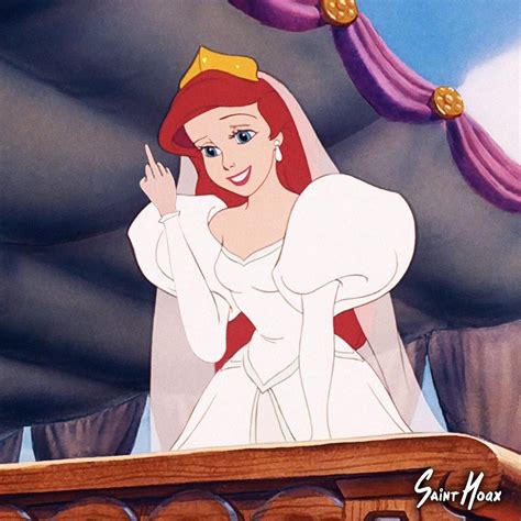 Princess Ariel When Youre The First To Get Married Although Your