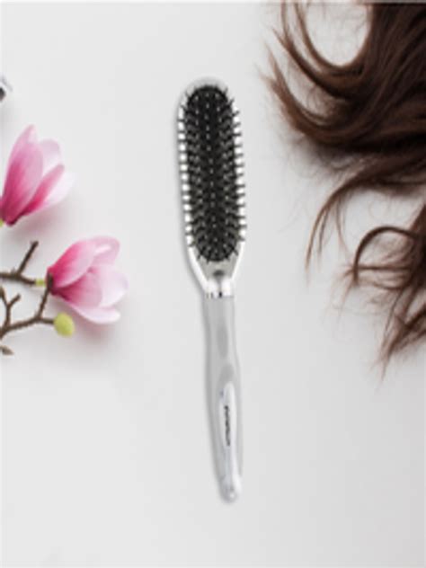 Buy Trisa White Hair Brush With Soft Bristles For Detangling 551694