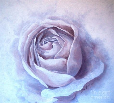 Ethereal Rose Painting By Sandra Phryce Jones Fine Art America