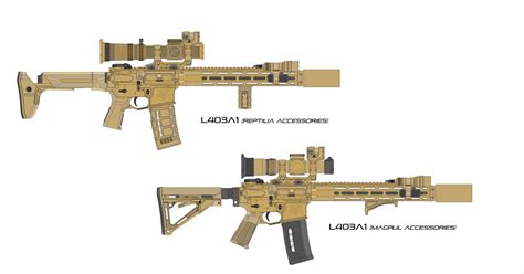 銃 Kac L403a1 Different Sets Ag3ntd0wnのイラスト Pixiv