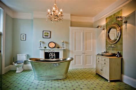 Luxury Bespoke Traditional Bathroom With Freestanding Bath And