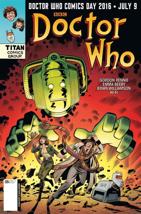 Titan Comics Full Doctor Who Comic Day 2016 Plans Variant Covers Revealed