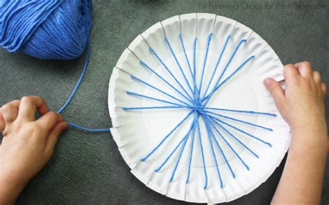 Earth Day Paper Plate Weaving Craft Pre K Pages