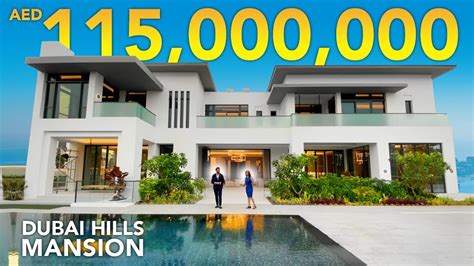 Inside The Most Expensive Mansion In Dubai Hills Estate Property Vlog
