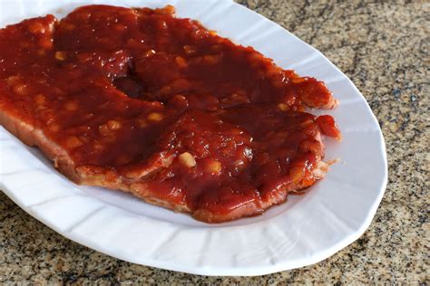 Make This Tasty Quick And Easy Baked Ham Steak With Barbecue Sauce Recipe Baked Ham Ham