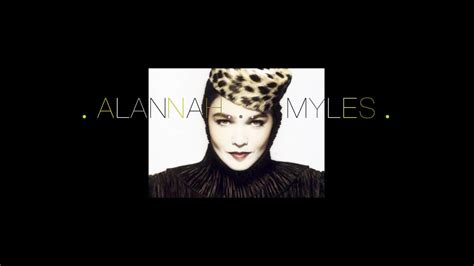 Alannah Myles Love Is 1989 Youtube