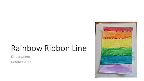 Art A Baloo Crew Rainbow Ribbon Line