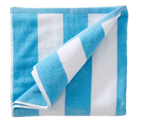100 Cotton Cabana Stripe Oversize Velour Beach Towel
