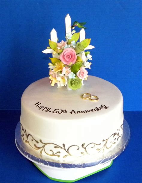 50th Anniversary Cake Cake Decorating Community Cakes We Bake