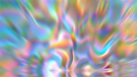 Abstract Iridescent Holographic Texture Background 2406405 Stock Video