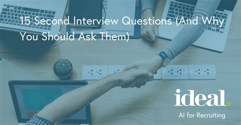 Guest Blog 15 Second Interview Questions And Why You Should Ask Them