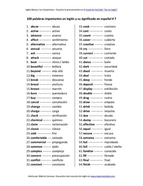20 Adjetivos En Ingles Y Español Aprende 400 Adjetivos Y Sinónimos Y