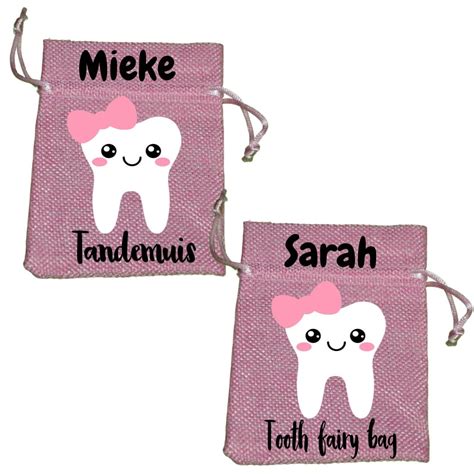 Tooth Fairy Bag Pink My Sister And I