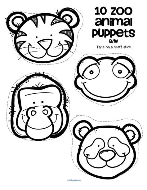 Zoo Animals Theme Activities And Printables For Preschool Zoo Animal