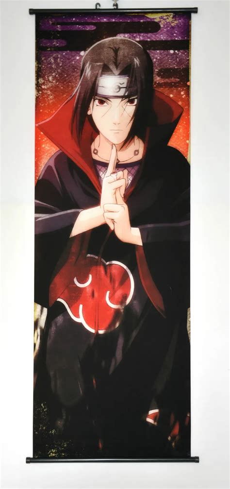 Home Decor Anime Wall Scroll Poster Naruto Uchiha Itachi In Painting