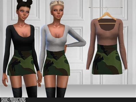 Shakeproductions 210 Dress Sims 4 Sims Sims 4 Custom Content
