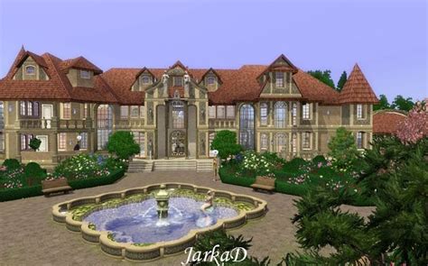 Place all the files in your tray folder (…documents\electronic arts\the sims 4\tray). My Sims 3 Blog: The French Mansion II by JarkaD