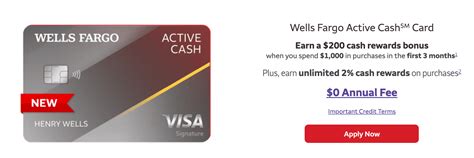 Update Wells Fargo Active Cash 2 Credit Card 200 Signup Bonus