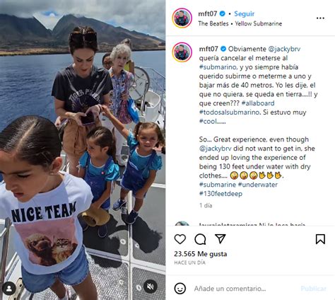 Jacky Bracamontes Presume Viaje En Submarino Con Sus Hijas Y La