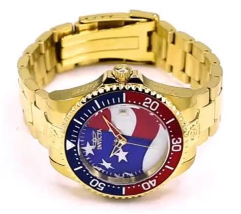 Invicta Pro Diver American Flag Dial Mens Automatic Watch 27963