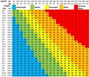 Bmi Chart Bmi Calculator