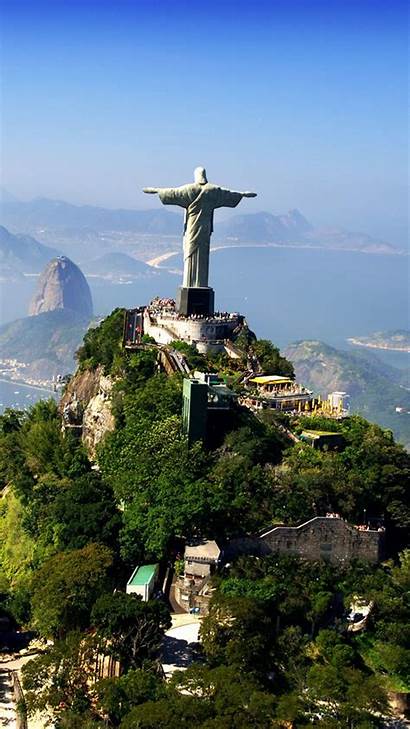 Rio Janeiro Brazil Iphone Christ Statue Corcovado