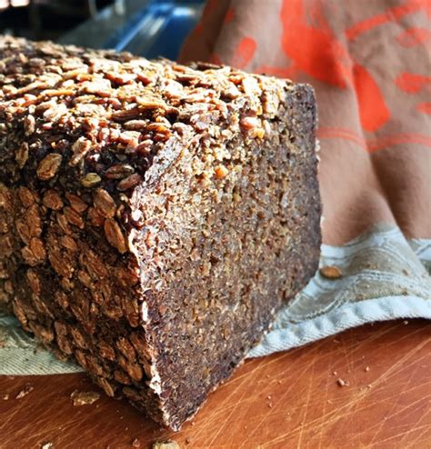 Dense, chewy, packed with nutrition and full of flavor, this german vollkornbrot is wonderful with your choice of butter, jam, nutella, cheese, or cold cuts. authentic german rye bread recipe