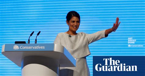 The Party Of Law And Order Priti Patel Addresses The Conservative