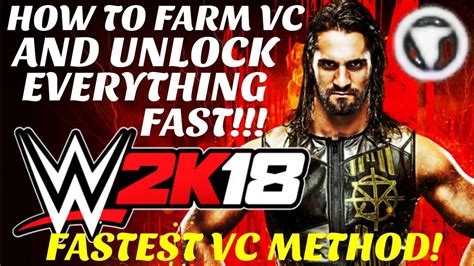 How To Farm Vc And Unlock Everything In Wwe 2k18 Very Fast Easy Method