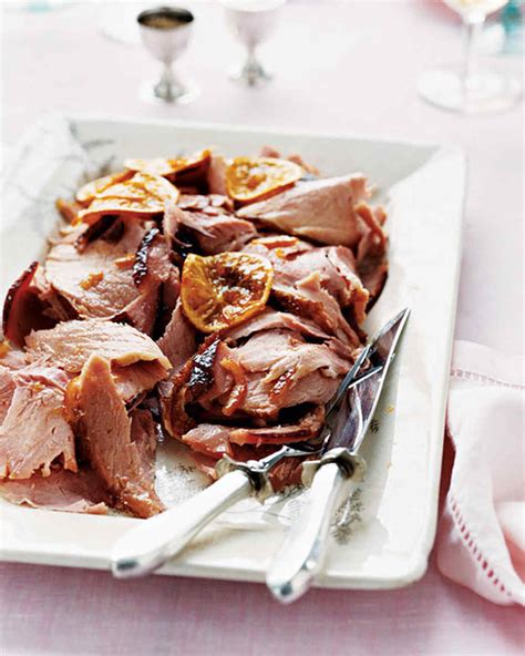 Marmalade Glazed Ham Recipe Martha Stewart