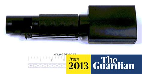Uk Government Promoted Fake Bomb Detectors Arms Trade The Guardian
