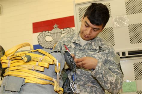 Parachute Riggers Focused On Providing Safe Landings Article The