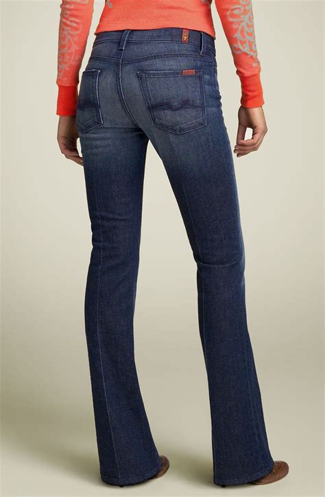 7 For All Mankind® High Waist Bootcut Stretch Jeans New York Dark