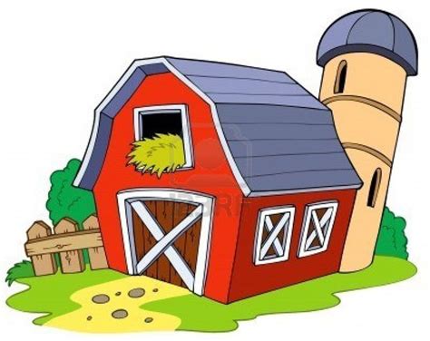 A barn has a special place in a farm setting. Cartoon Farm House - ClipArt Best