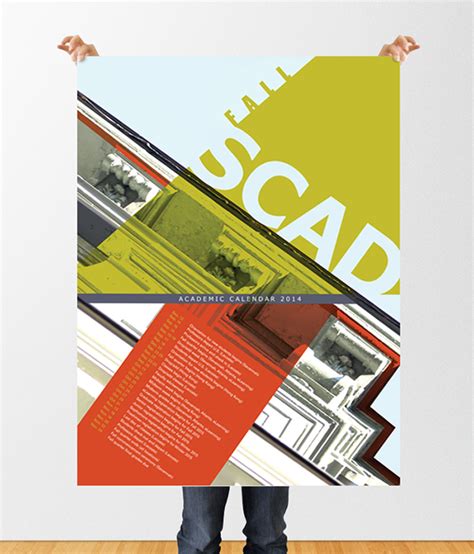 Scad Academic Calendar Posters On Scad Portfolios