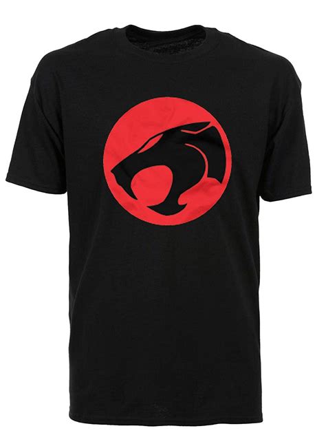 Thundercats Logo Black T Shirt Thundercats T Shirt Mens Shirts