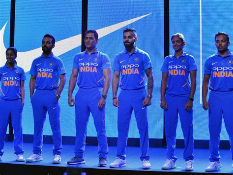 india cricket teams new jersey released photo gallery sakshi