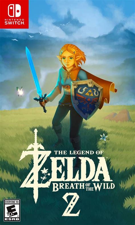 Zelda Breath Of The Wild 2 Fan Cover By Adam Hunter Peck Legend Of