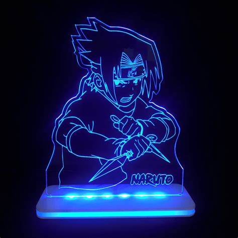 Luminária Led Sasuke Naruto Elo7 Produtos Especiais