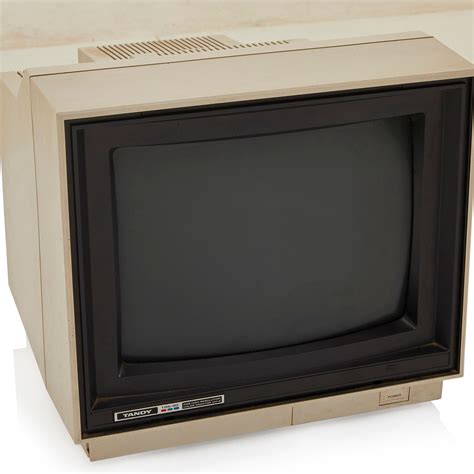 Beige Tandy Retro Monitor Gil And Roy Props