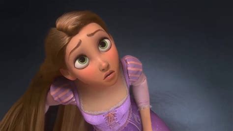 Disneys Tangled Rapunzel Realizes Shes The Lost Princess Youtube