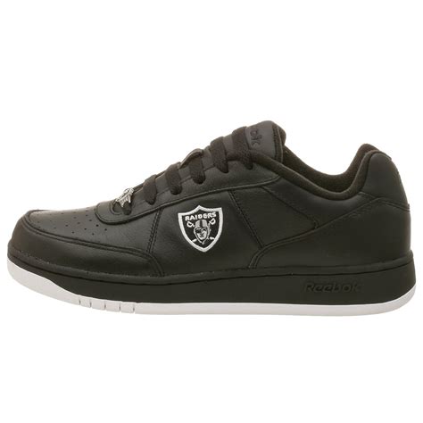 Reebok Mens Oakland Raiders Nfl Recline Athletic Shoes
