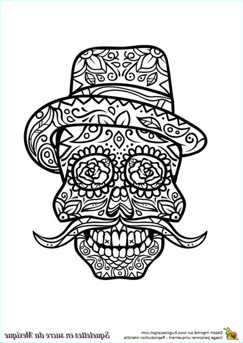 Coloriage Mandala Tete De Mort Beau Image 8 Positif Coloriage Mandala