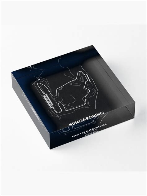 Join over 100,000 other drivers who have taken the driver's university tutorial series. "Hungaroring - Hungary Track Map WHITE" Acrylic Block by ...