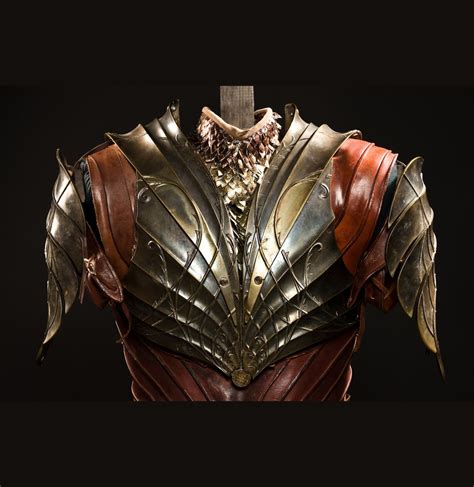 Elven Armour Detail With Images Elf Armor Leather Armor Lord Of