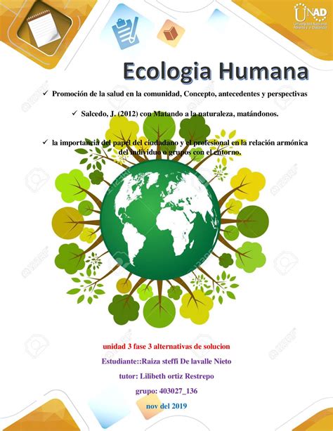 Calaméo Fase 3 Revista De Ecologia Humana